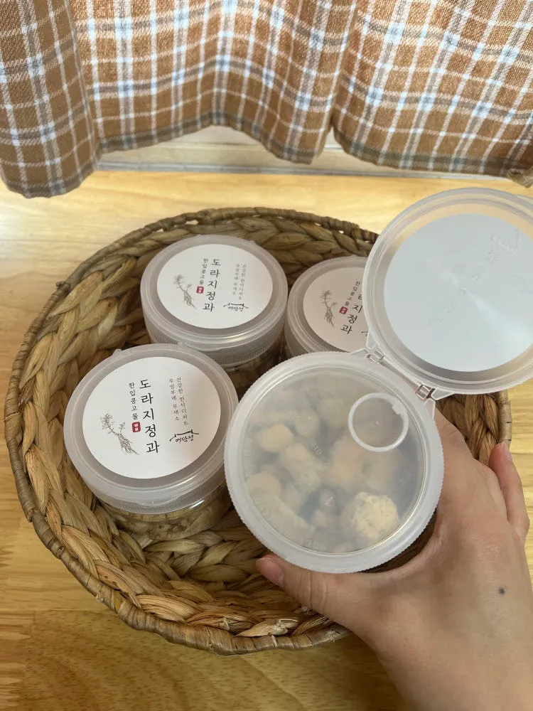 예담정 한입 콩고물 도라지정과 (130g) - 어버이날 스승의날 답례품 선물세트 2