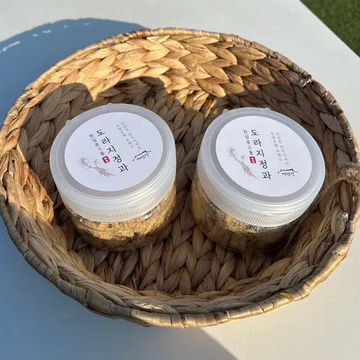 예담정 한입 콩고물 도라지정과 (130g) - 어버이날 스승의날 답례품 선물세트